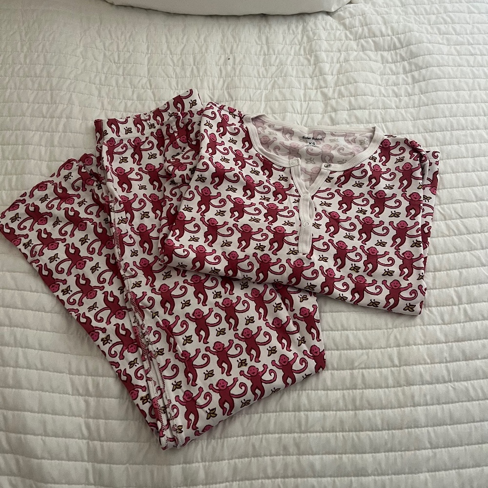 Women’s Pink Roller Rabbit Pjs Size Xs